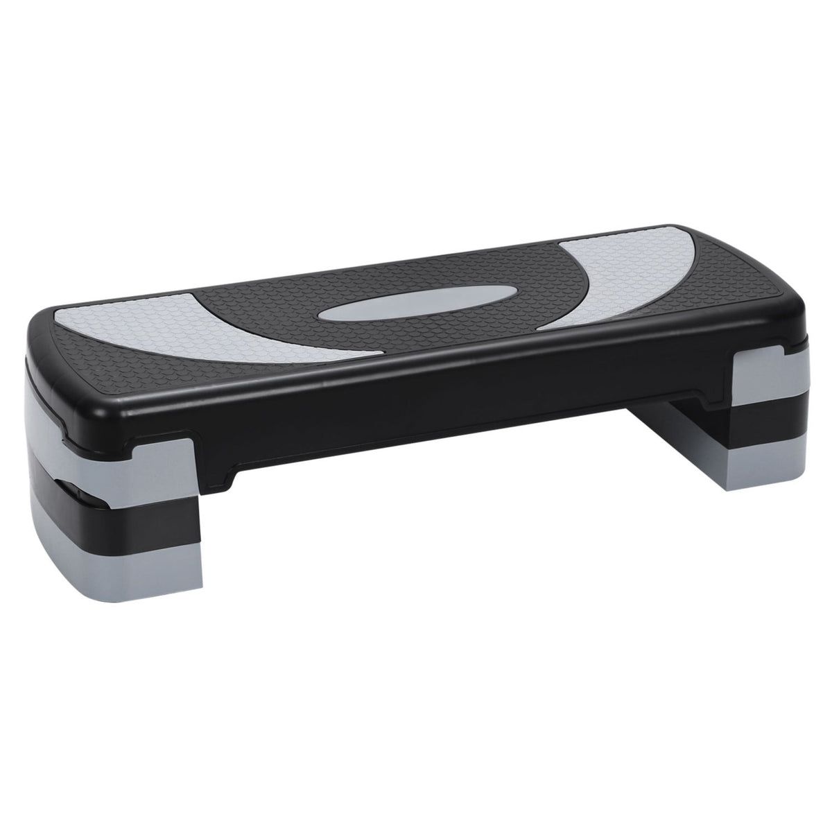 Adjustable 32" Aerobic Stepper with Risers - Ideal for Fitness Workouts