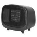 Portable Mini PTC Ceramic Space Heater - Tip-Over & Overheat Protection - Bedroom/Office - Indoor Use