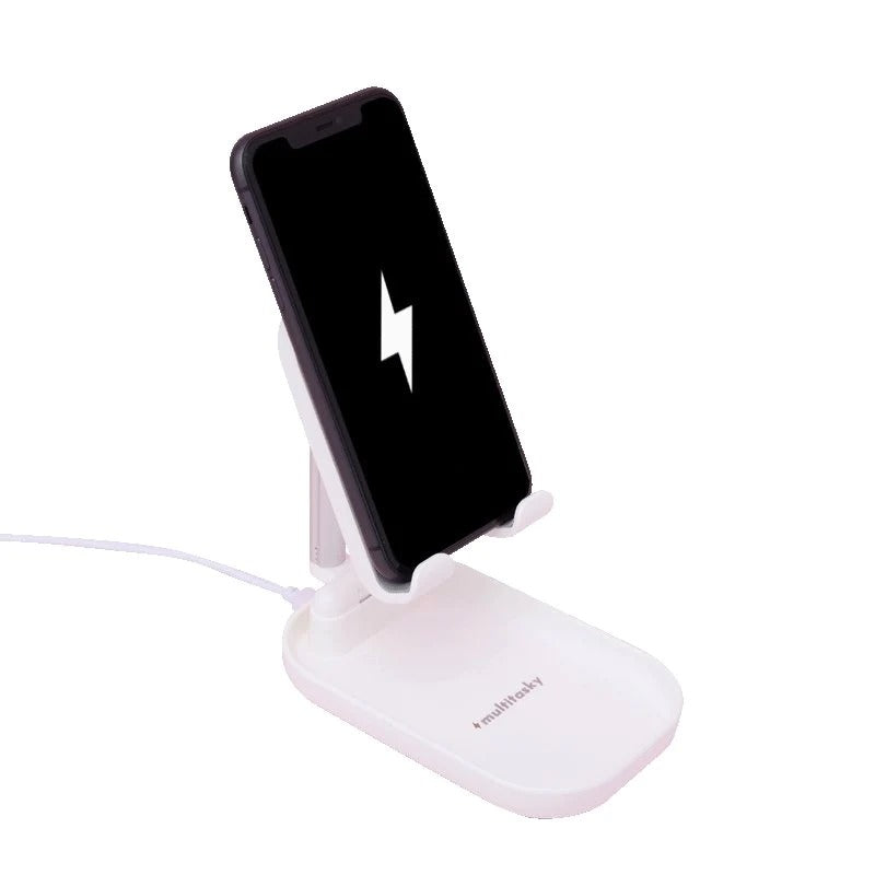 Deluxe Phone Holder with Charging Pad