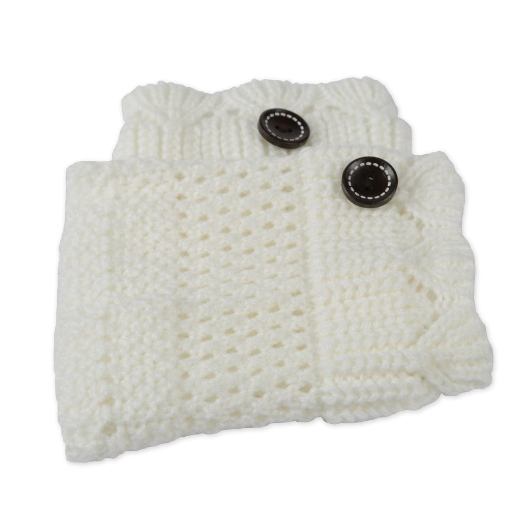 Women Winter Crochet Knit Leg Warmers