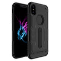 Rugged Phone Case for iPhone X Drop-protection Phone Case with Kickstand Heavy Duty Dual Layers Phone Protective Cover