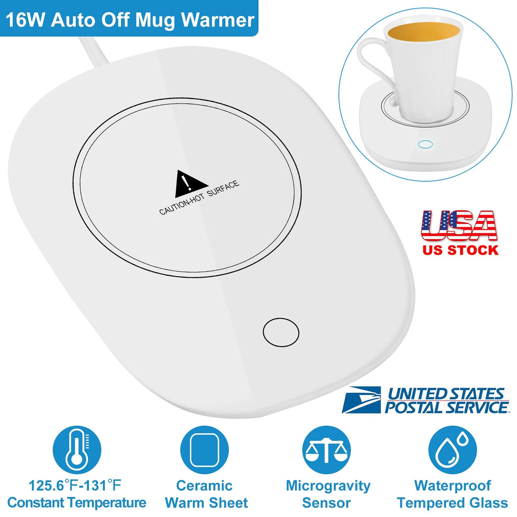 Electric Coffee Mug Warmer with Auto Shut-Off
