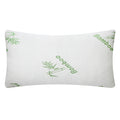Bamboo Memory Foam Pillow Hypoallergenic Bed Pillow For Head Neck Rest Sleeping Shredded Pillow W/ Washable Cover