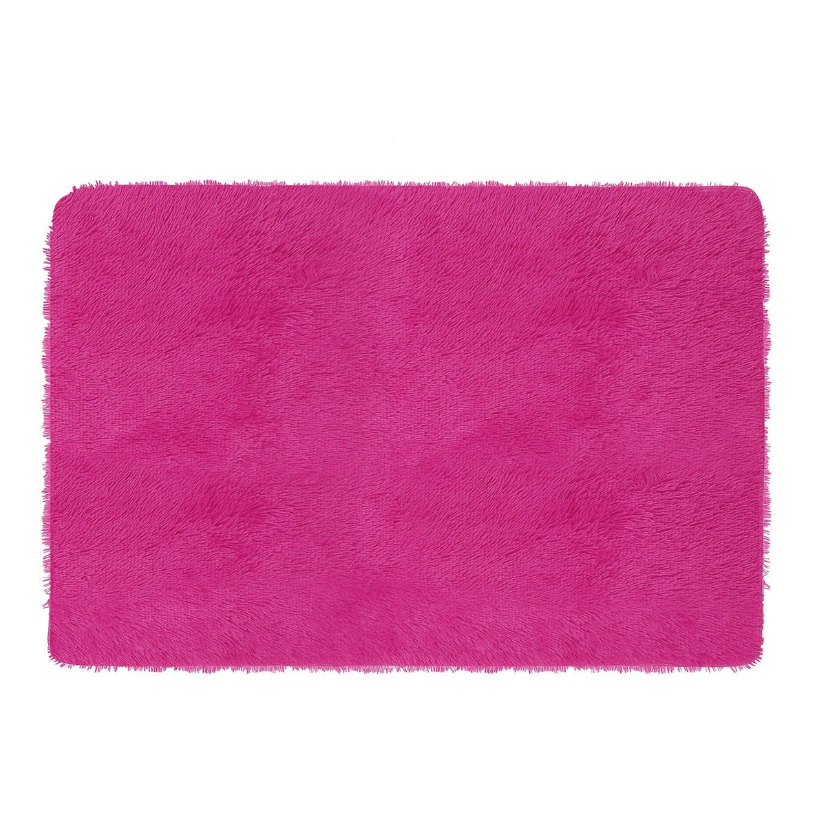 Fluffy Bedroom Rug 4Õ x 2.6Õ Anti-Skid Shaggy Area Rug Decorative Floor Carpet Mat for Nursery Bedroom Living Room