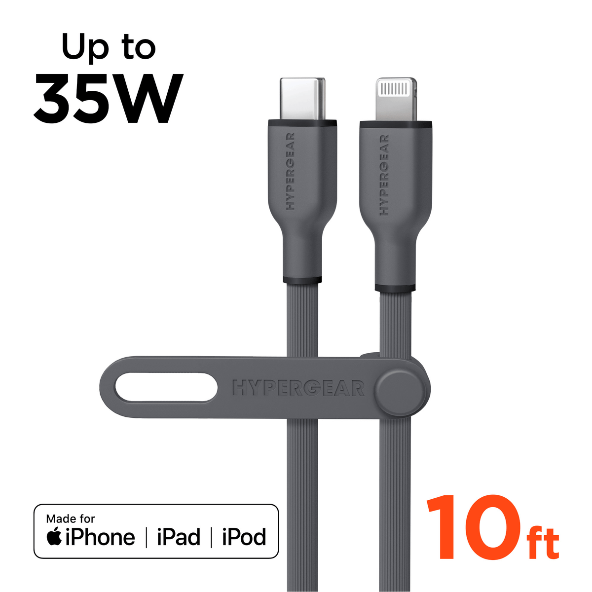 Flexi PRO USB-C to Lightning Cable 10ft
