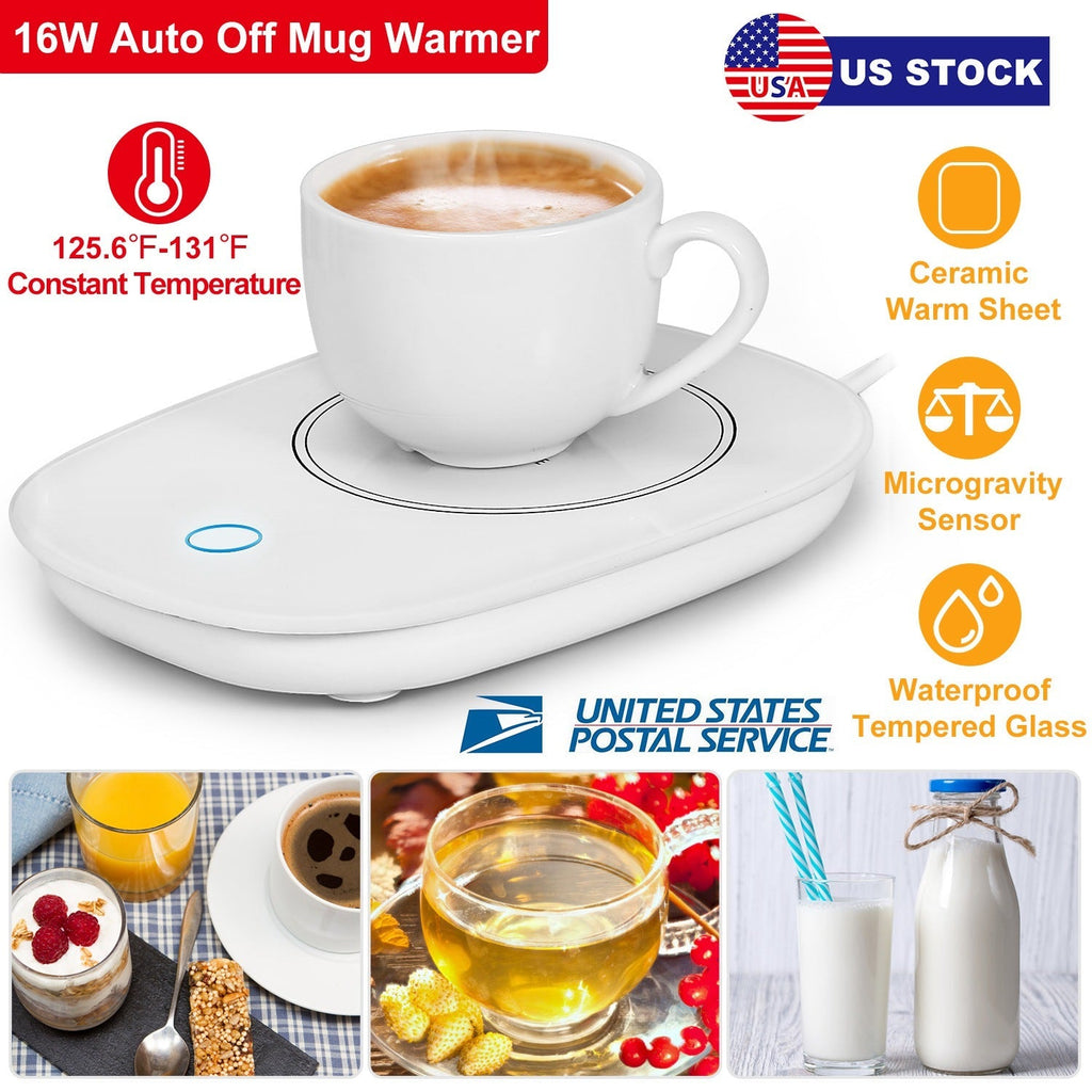 Electric Coffee Mug Warmer with Auto Shut-Off