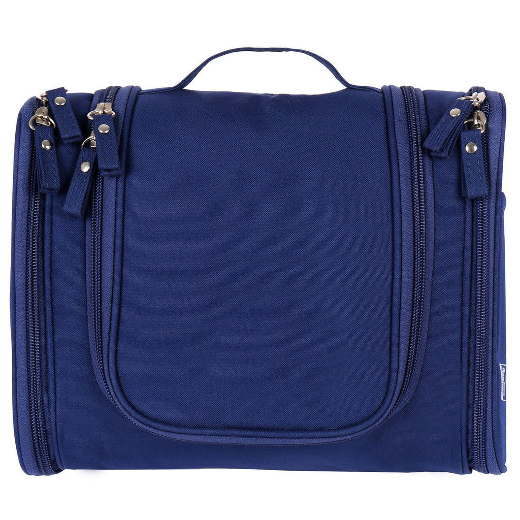 Travel Makeup Bags Portable Cosmetics Organizer Bag w/Hang Hook Handstrap Waterproof Toiletry Wash Bag for Women