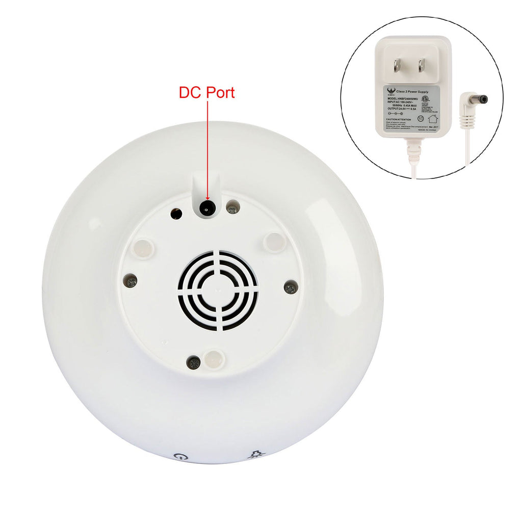 200ml Cool Mist Humidifier Ultrasonic Aroma Essential Oil Diffuser w/7 Color LED Lights Waterless Auto Off for Office Home Room Study Yoga Spa
