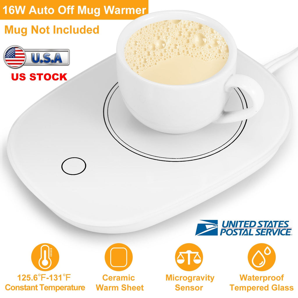 Electric Coffee Mug Warmer with Auto Shut-Off