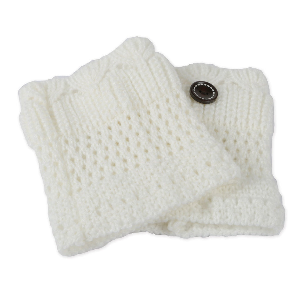 Women Winter Crochet Knit Leg Warmers