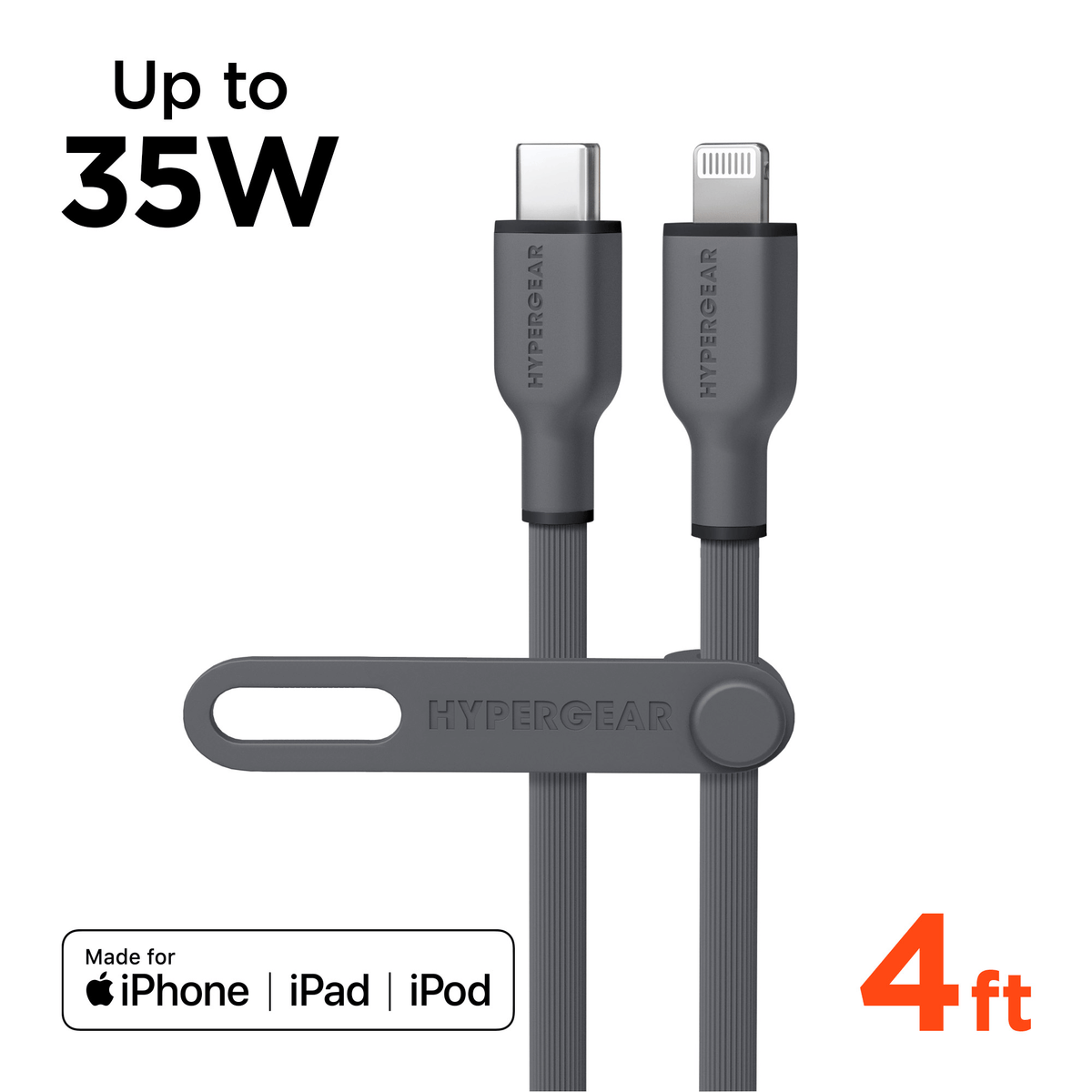 Flexi PRO USB-C to Lightning Cable 4ft