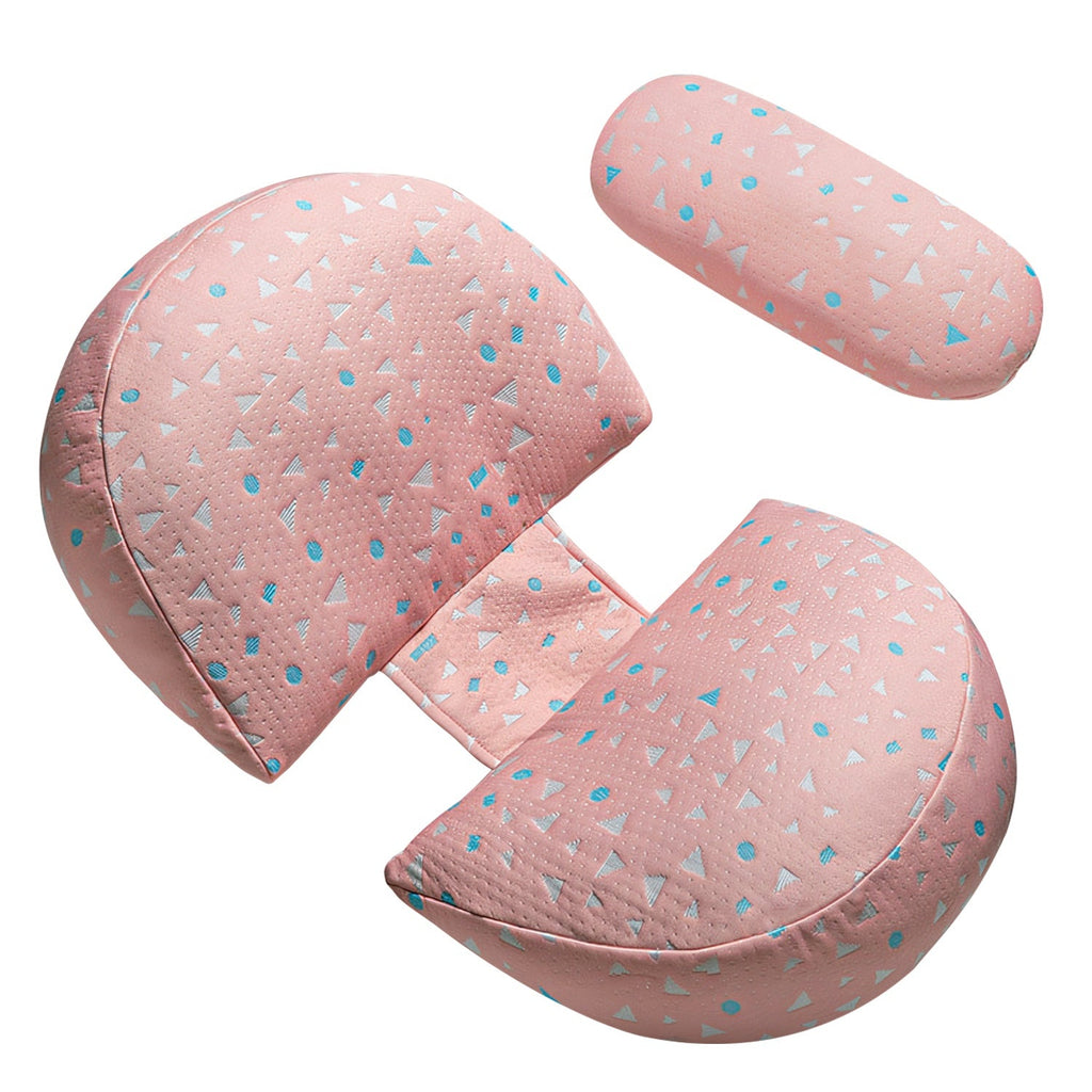 Pregnancy Pillows Adjustable Support Maternity PillowÊSoft Side Sleeper Pregnancy Pillows Wedge Pillow with Detachable Pillow Cover