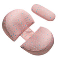 Pregnancy Pillows Adjustable Support Maternity PillowÊSoft Side Sleeper Pregnancy Pillows Wedge Pillow with Detachable Pillow Cover