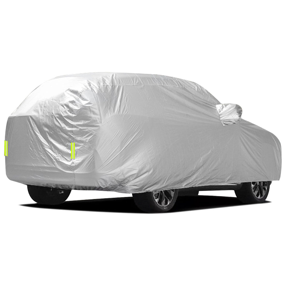 Waterproof Car Cover with UV Protection and Reflective Strips