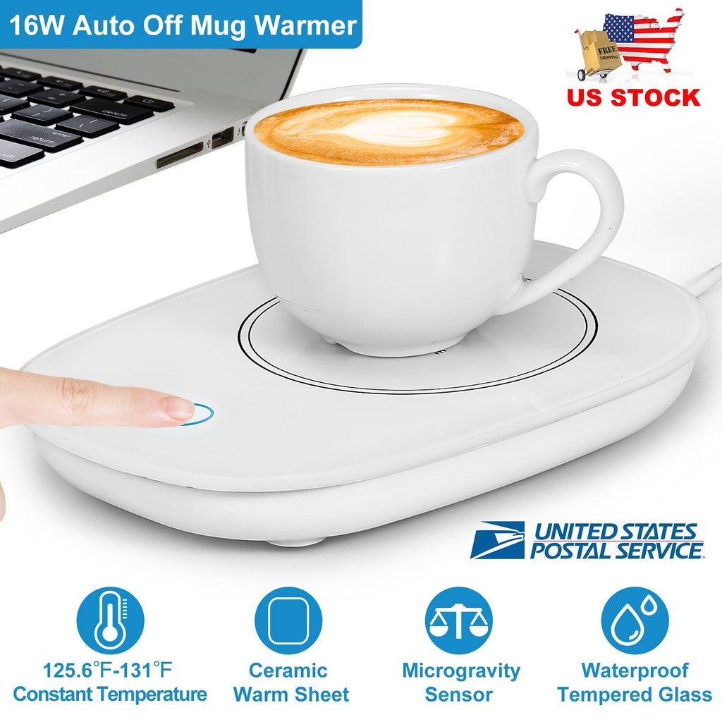 Electric Coffee Mug Warmer with Auto Shut-Off