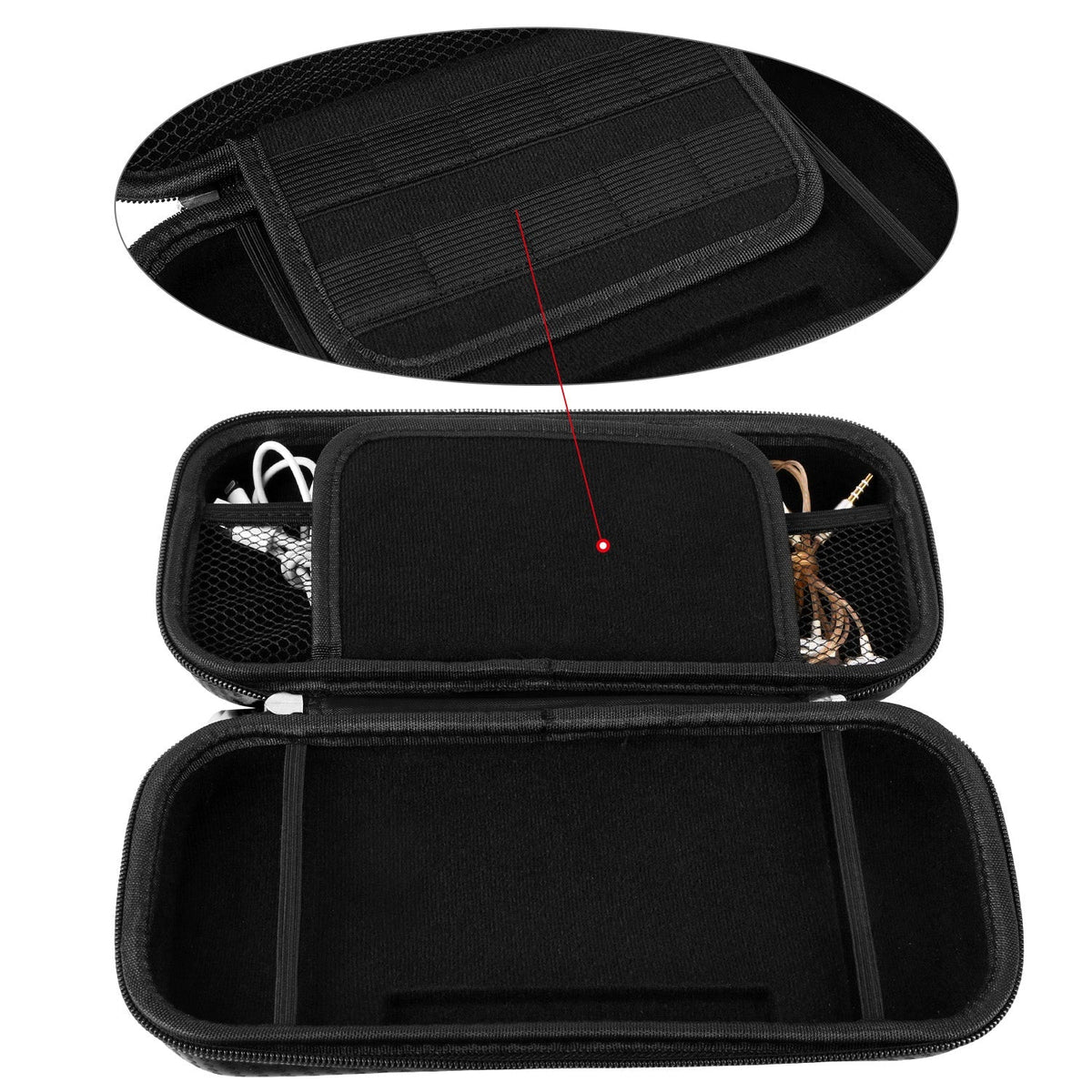 Portable Carry Case for Nintendo Switch Console Protective Hard EVA Case Shell Pouch