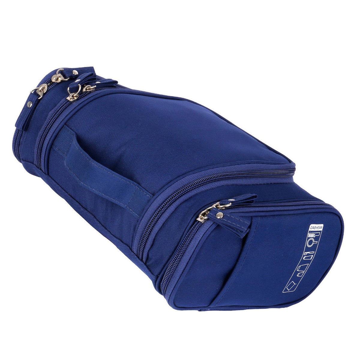 Travel Makeup Bags Portable Cosmetics Organizer Bag w/Hang Hook Handstrap Waterproof Toiletry Wash Bag for Women