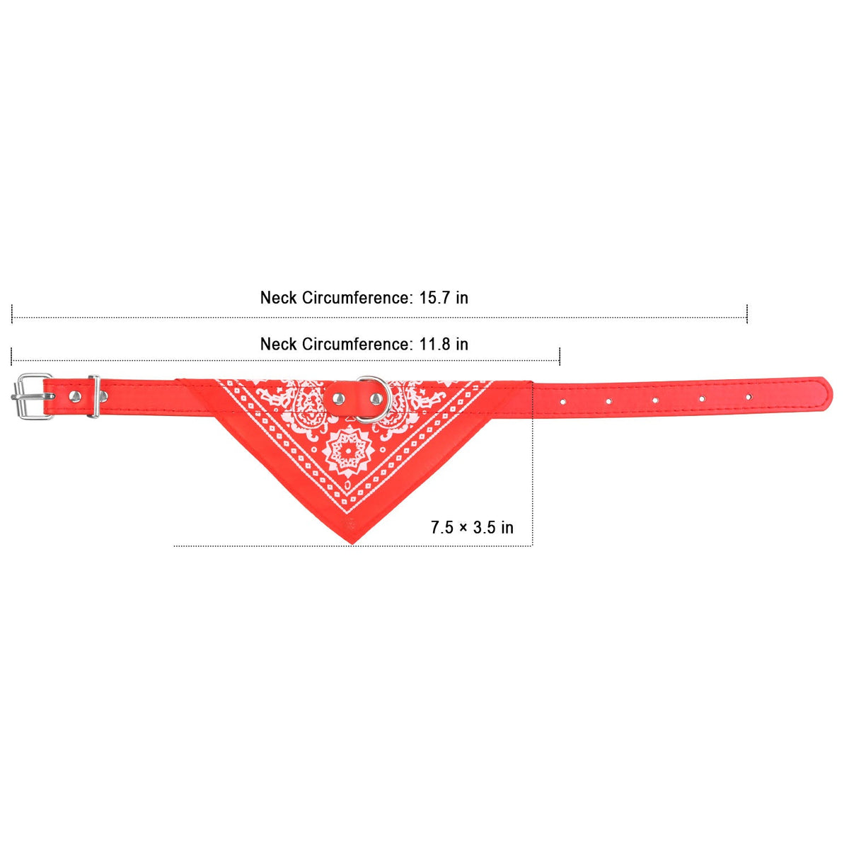 Adjustable Pet Bandana Collar