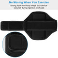 Phone Armband Case Adjustable Sweat-Resistant Armband Phone Holder Fit for iPhone5 Or Cellphones Under 4in For Running Jogging Riding Hiking Gym