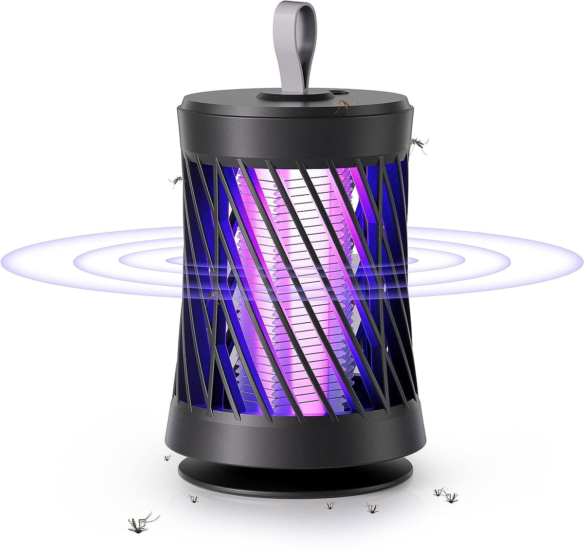 Rechargeable Mosquito Killer Lamp Bug Zapper with Night Light Strap Mosquito Catcher with Max 10594 Cubic Feet Range UV Light for Indoor Outdoor