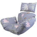 Egg Chair Cushion with Headrest - Thick Padded Hanging Seat