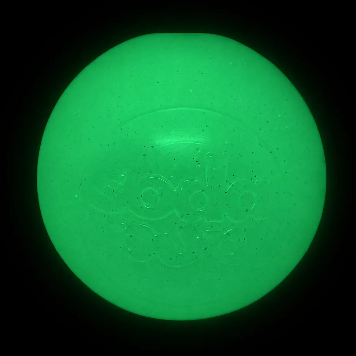 Glitter Ball  Dog Toy | Soft PUP-X Rubber Floating Fetch Ball with Treat Dispenser | USA Made