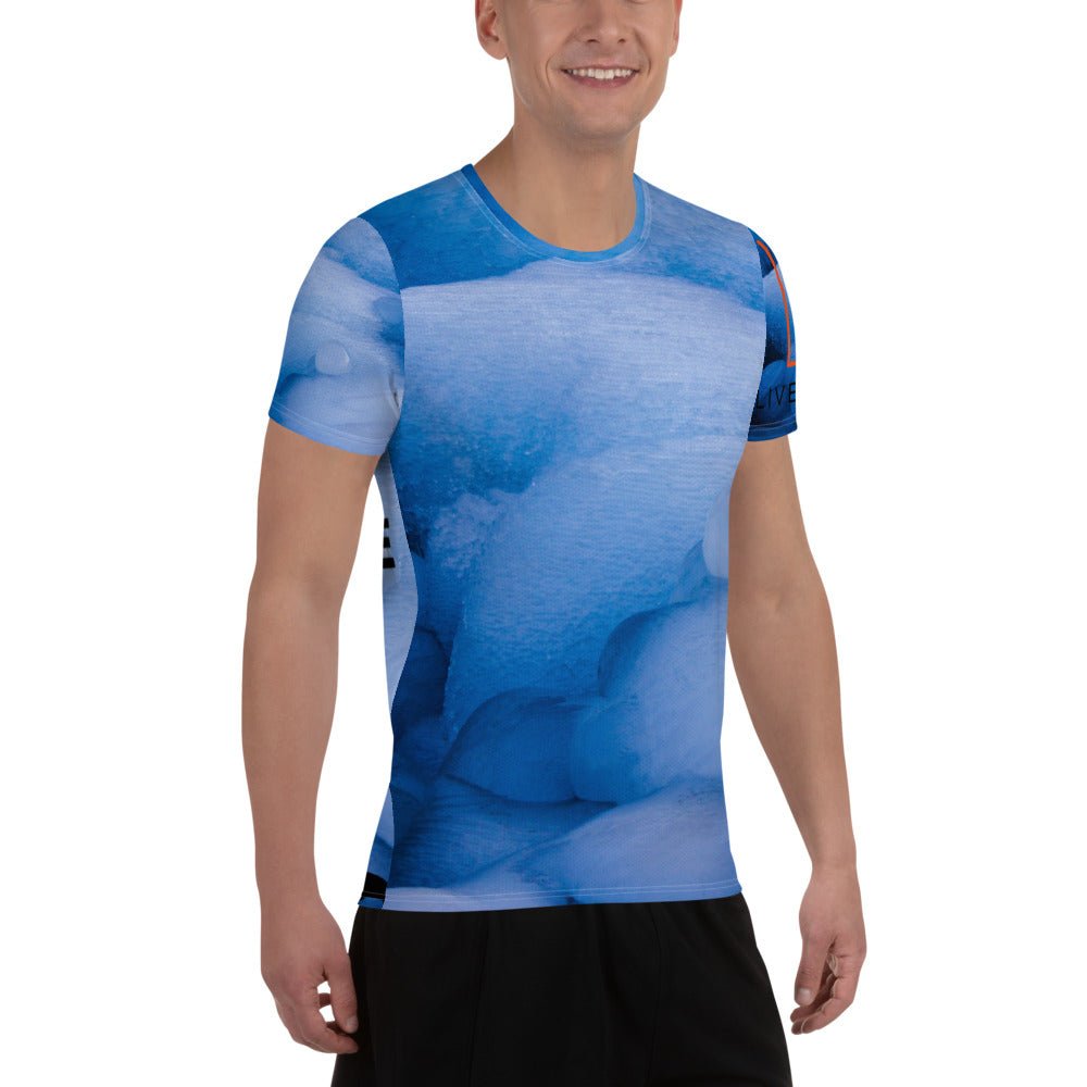 All-Over Print Men's Athletic T-shirt - LiveKreation.com