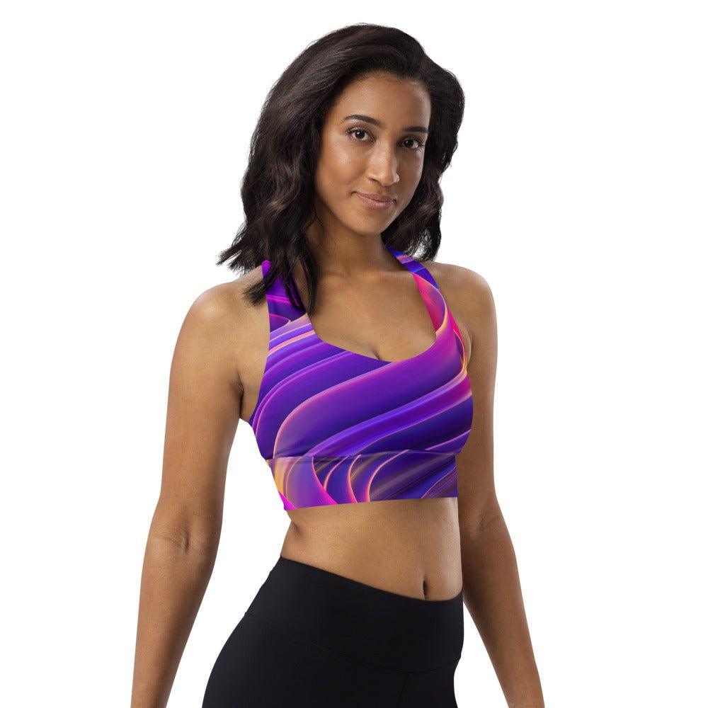 Longline sports bra - LiveKreation.com