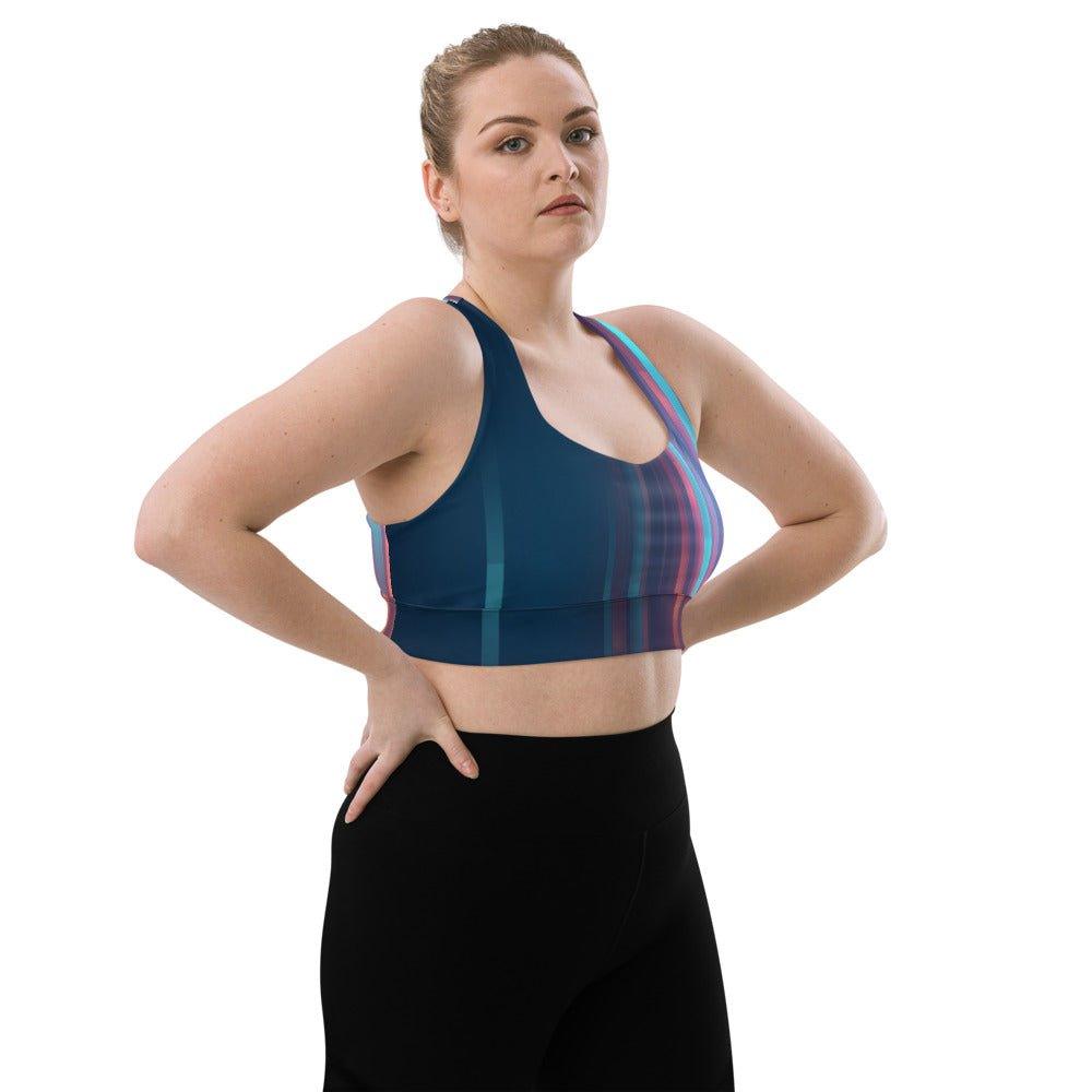 Longline sports bra - LiveKreation.com