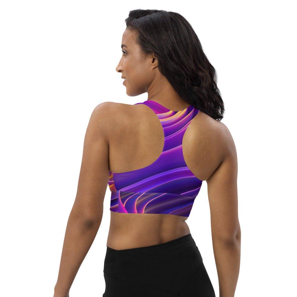 Longline sports bra - LiveKreation.com