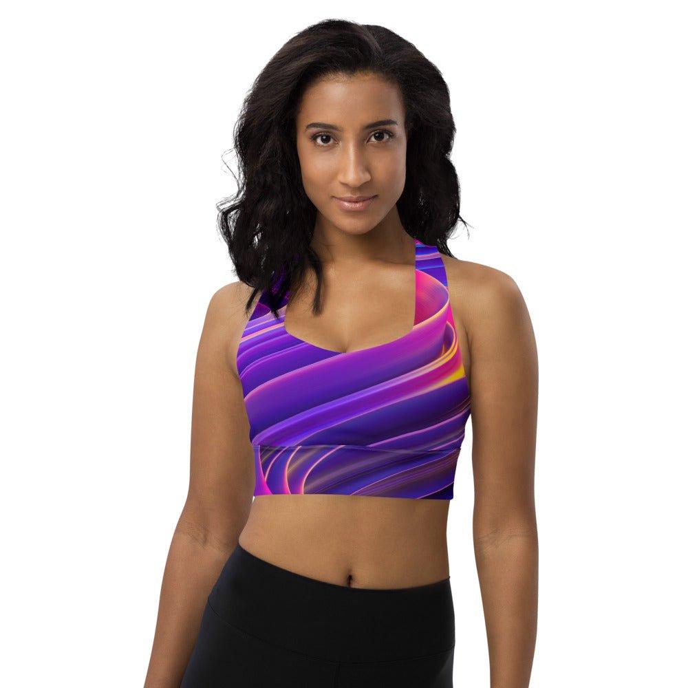 Longline sports bra - LiveKreation.com