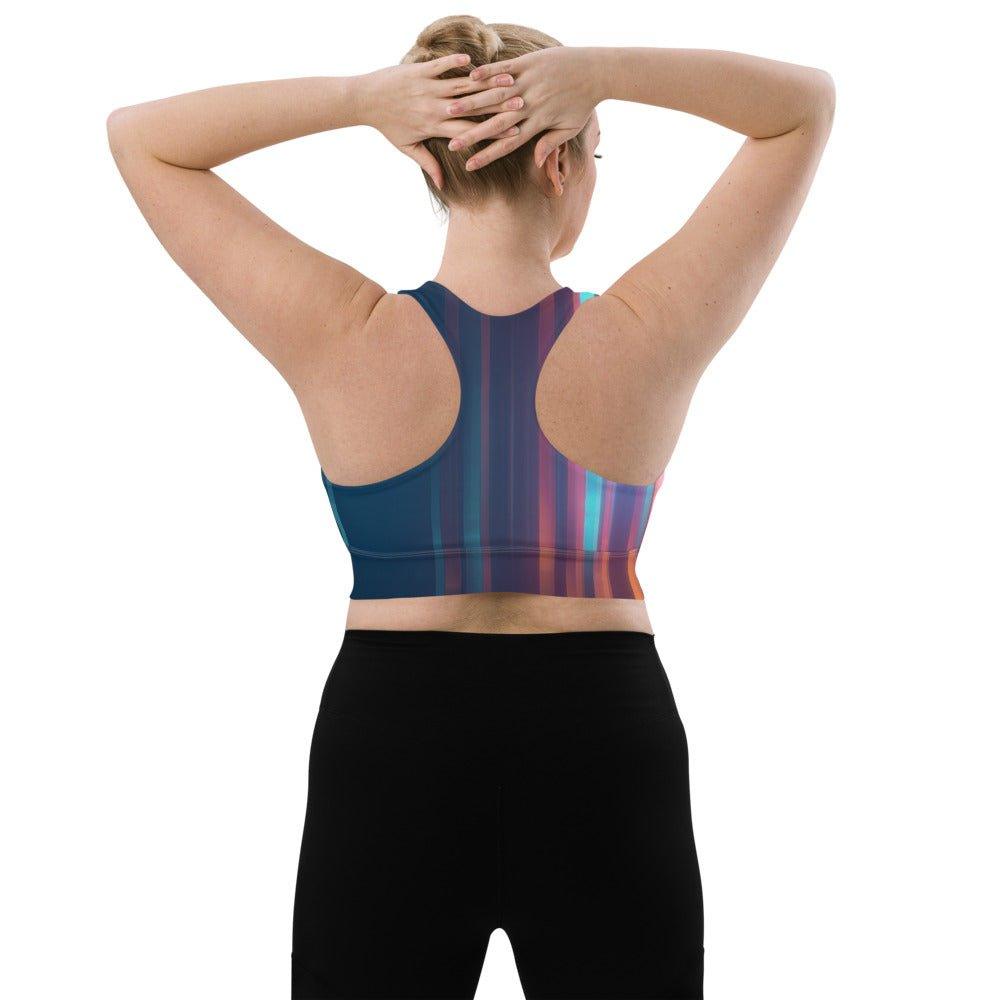 Longline sports bra - LiveKreation.com