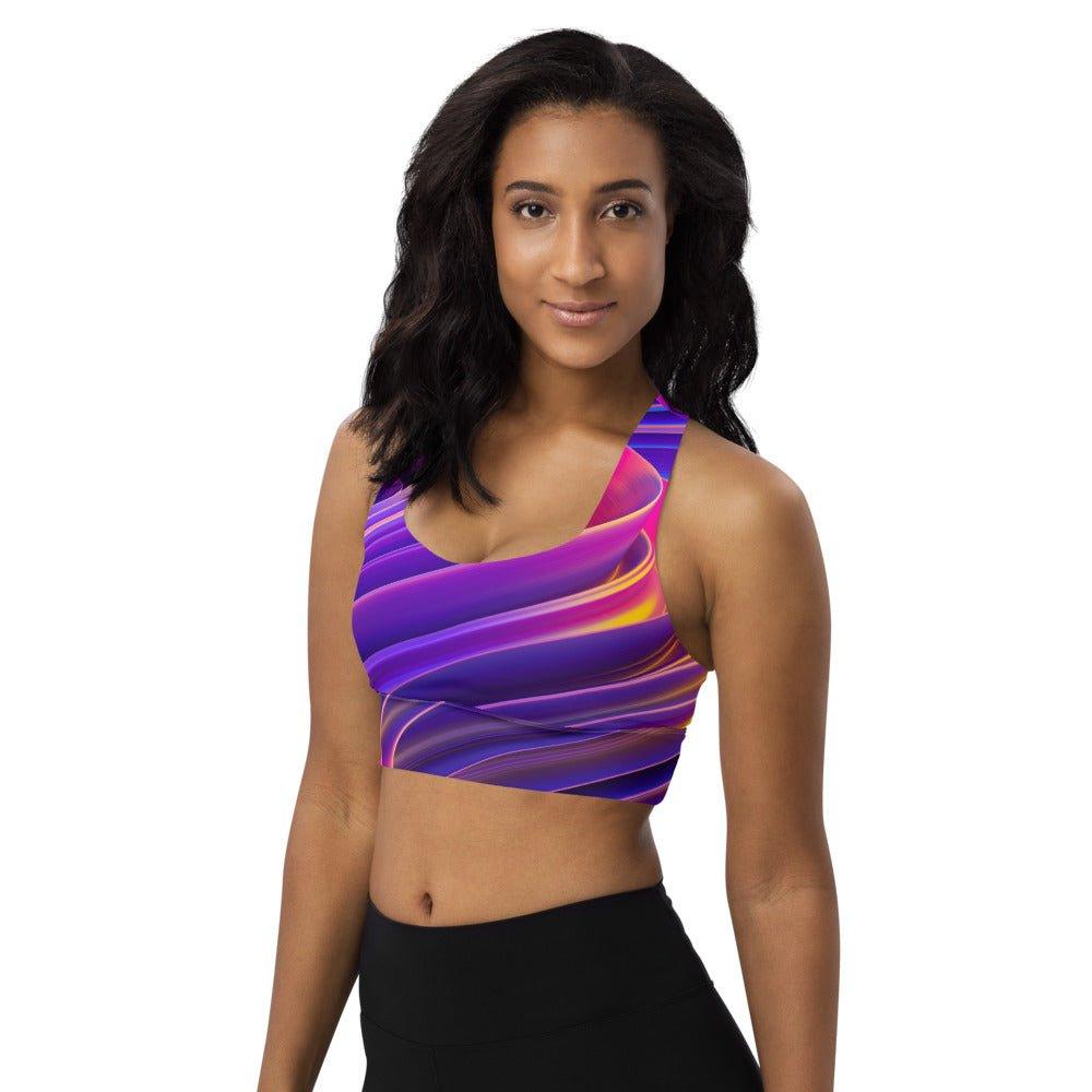 Longline sports bra - LiveKreation.com