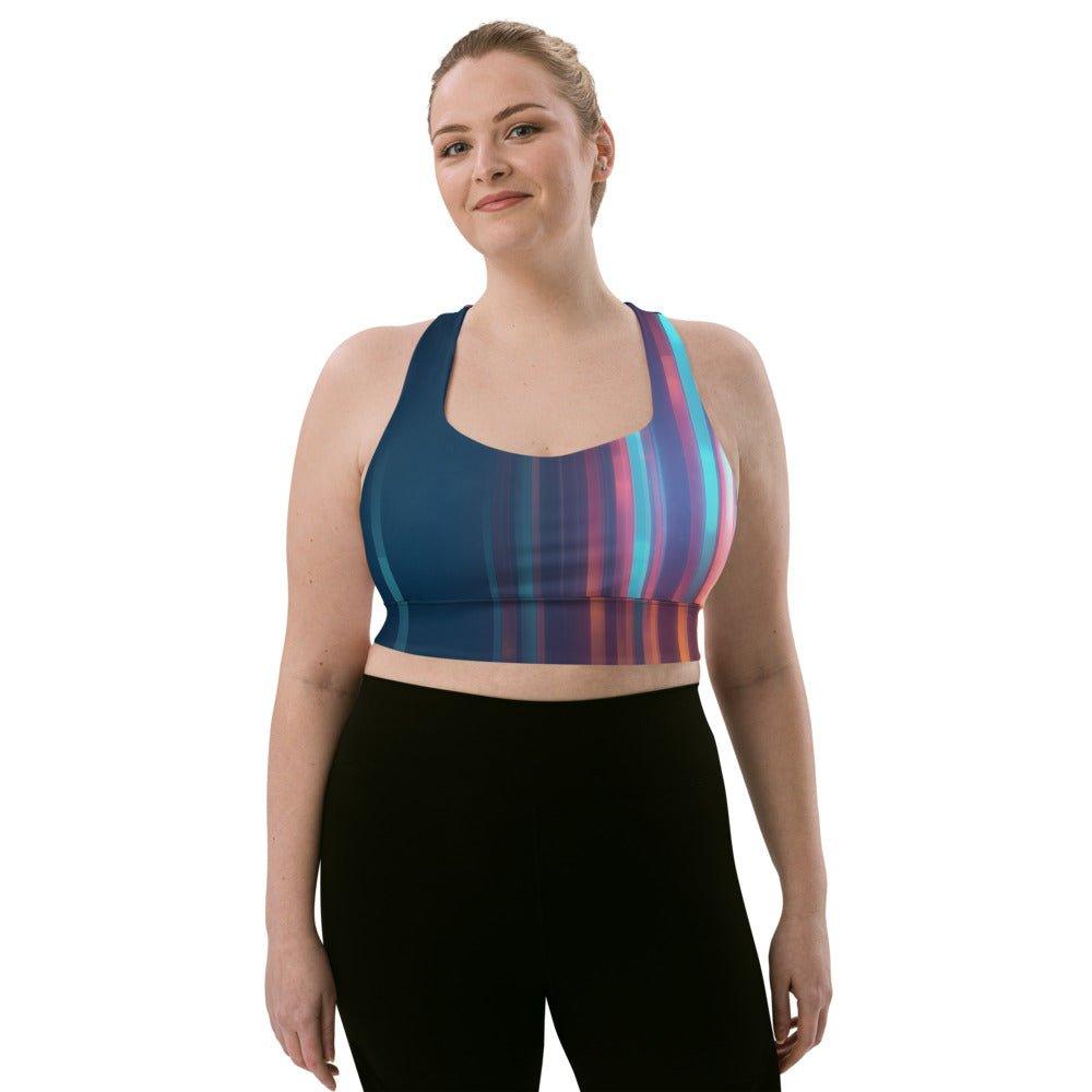 Longline sports bra - LiveKreation.com