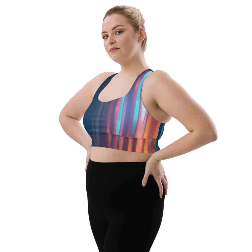 Longline sports bra - LiveKreation.com