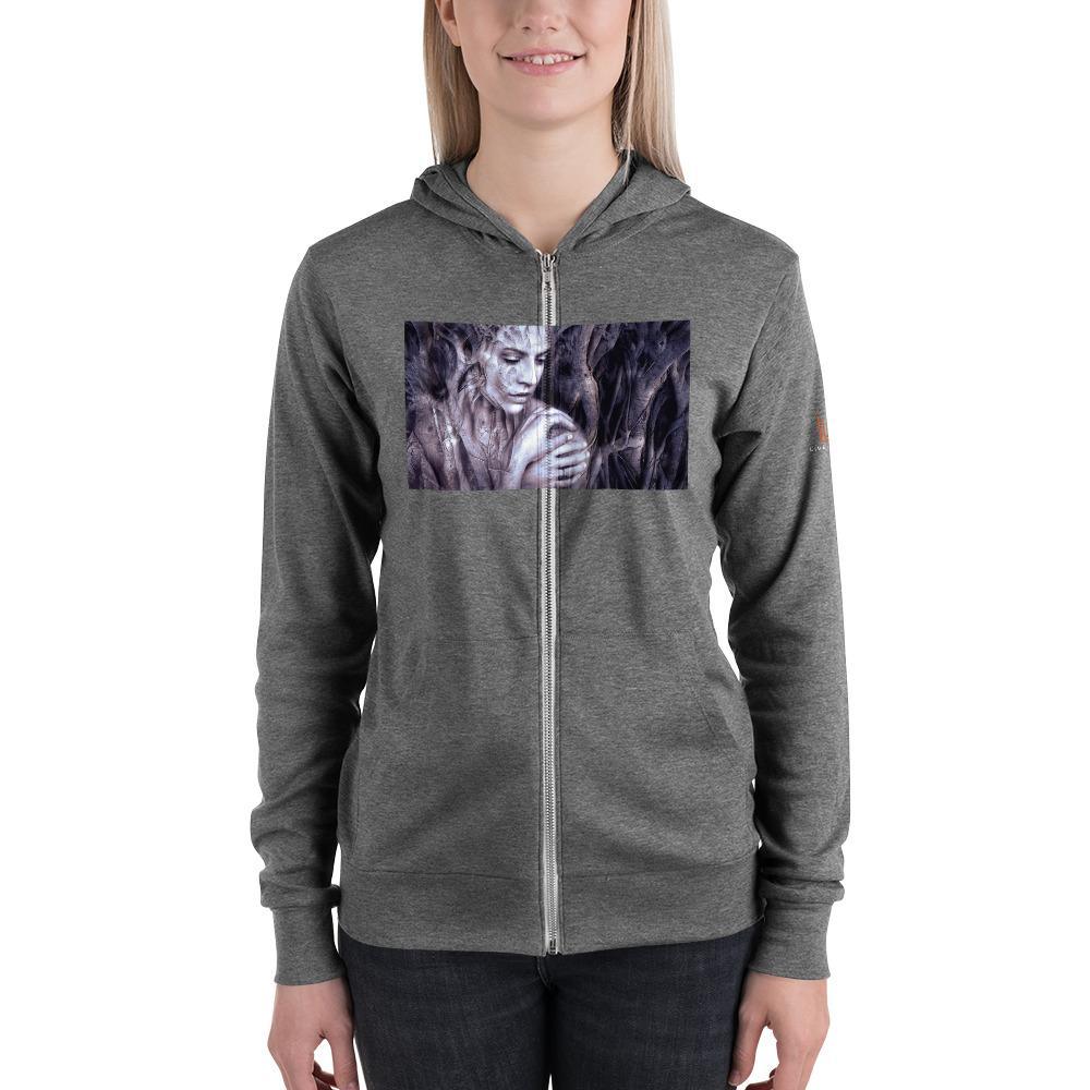 Unisex zip hoodie - LiveKreation.com