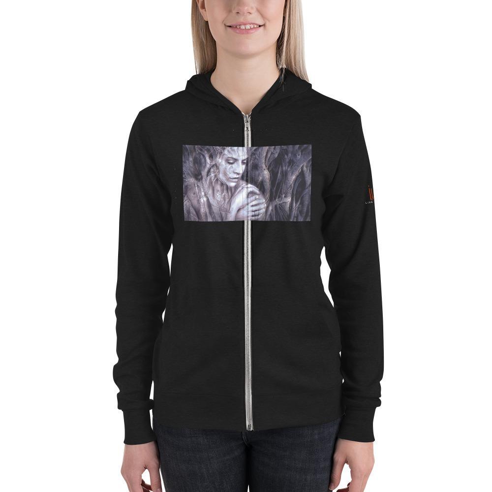 Unisex zip hoodie - LiveKreation.com